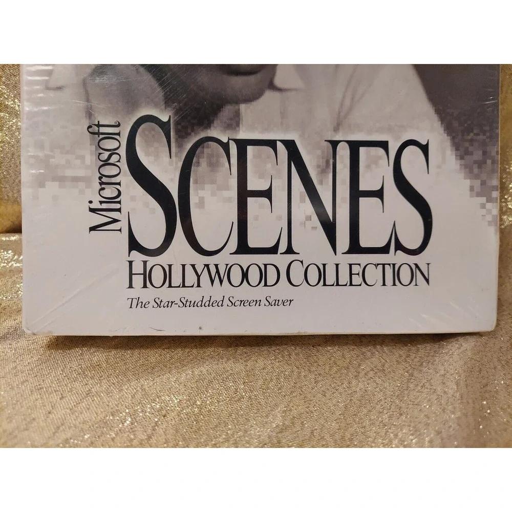 Microsoft Scenes Hollywood Collection Screen Saver Vintage Rare New NOS 1994